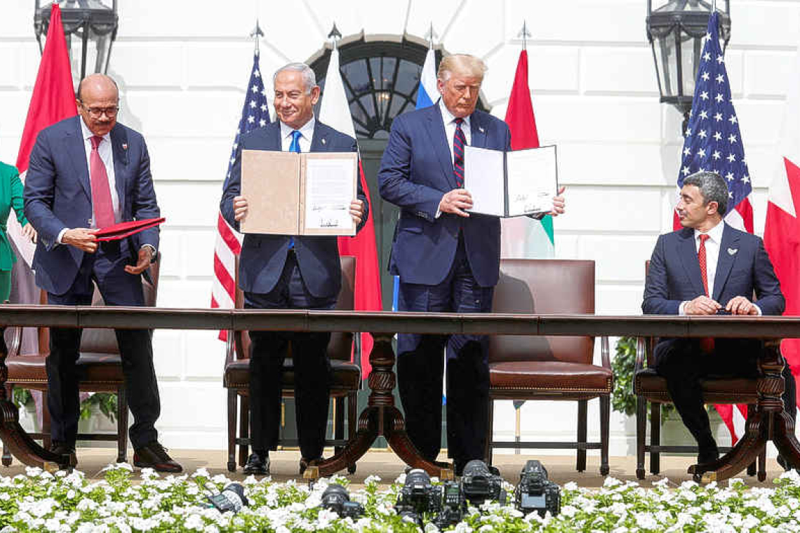 Trump links Abraham Accords to any Iran deal
